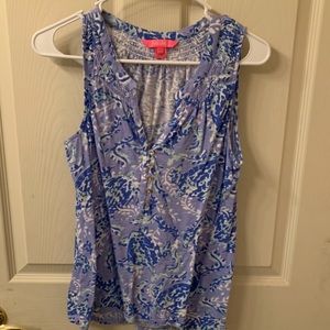 Lilly Essie tank Turtely Awesome size med